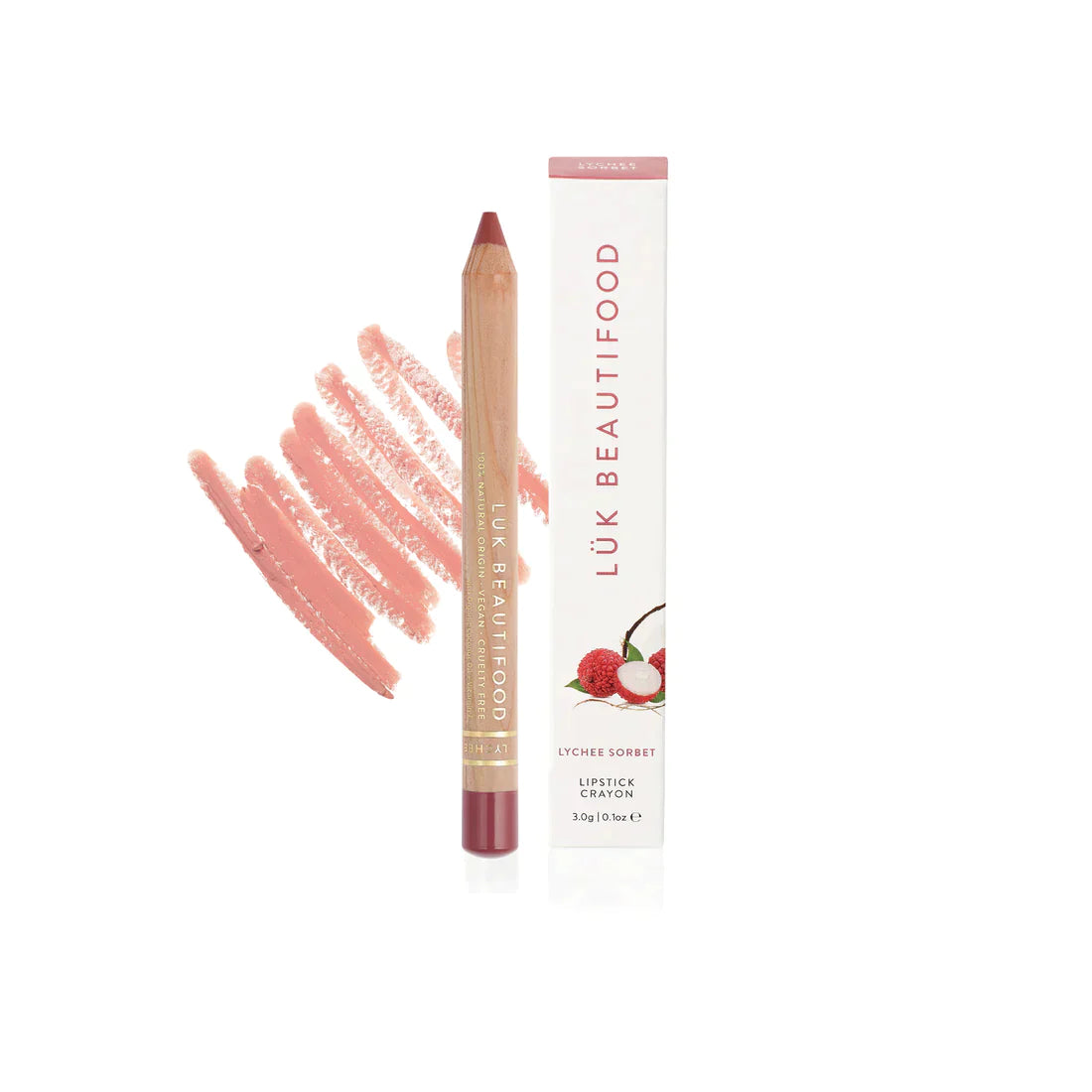 Natural Lipstick Crayon in Berry Bite